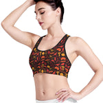 Australia Country Pattern Print Women's Sports Bra