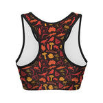 Australia Country Pattern Print Women's Sports Bra