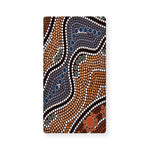Australia River Aboriginal Dot Print Baby Crib Sheet