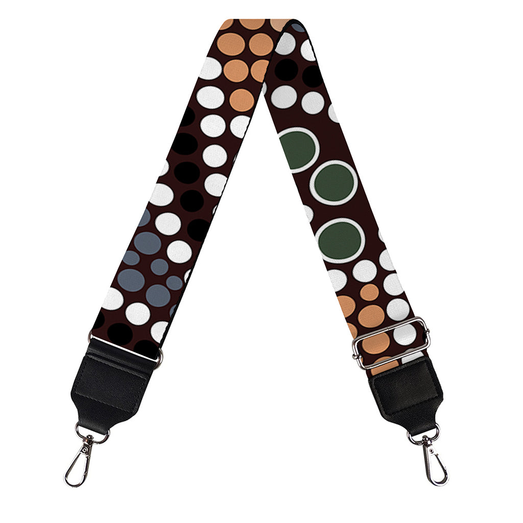 Australia River Aboriginal Dot Print Bag Strap