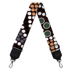 Australia River Aboriginal Dot Print Bag Strap