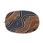Australia River Aboriginal Dot Print Car Side Mirror Covers
