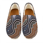 Australia River Aboriginal Dot Print Casual Shoes