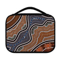 Australia River Aboriginal Dot Print Classic Bible Case