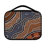 Australia River Aboriginal Dot Print Classic Bible Case