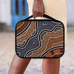 Australia River Aboriginal Dot Print Classic Bible Case