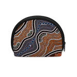 Australia River Aboriginal Dot Print Coin Purse