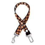 Australia River Aboriginal Dot Print Dog Seat Belt