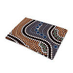 Australia River Aboriginal Dot Print Pet Cooling Mat Cover