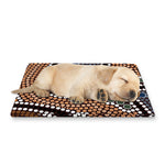 Australia River Aboriginal Dot Print Pet Cooling Mat Cover