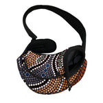 Australia River Aboriginal Dot Print Pet Sling Carrier