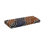 Australia River Aboriginal Dot Print Piano Keyboard Cover
