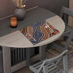 Australia River Aboriginal Dot Print Placemat