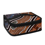 Australia River Aboriginal Dot Print Small Lunch Bag