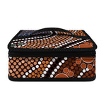 Australia River Aboriginal Dot Print Small Lunch Bag