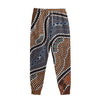 Australia River Aboriginal Dot Print Sweatpants