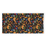 Australia Symbols Pattern Print Beach Towel