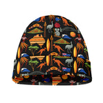 Australia Symbols Pattern Print Beanie