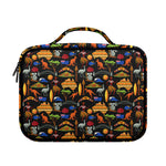 Australia Symbols Pattern Print Briefcase Bible Bag