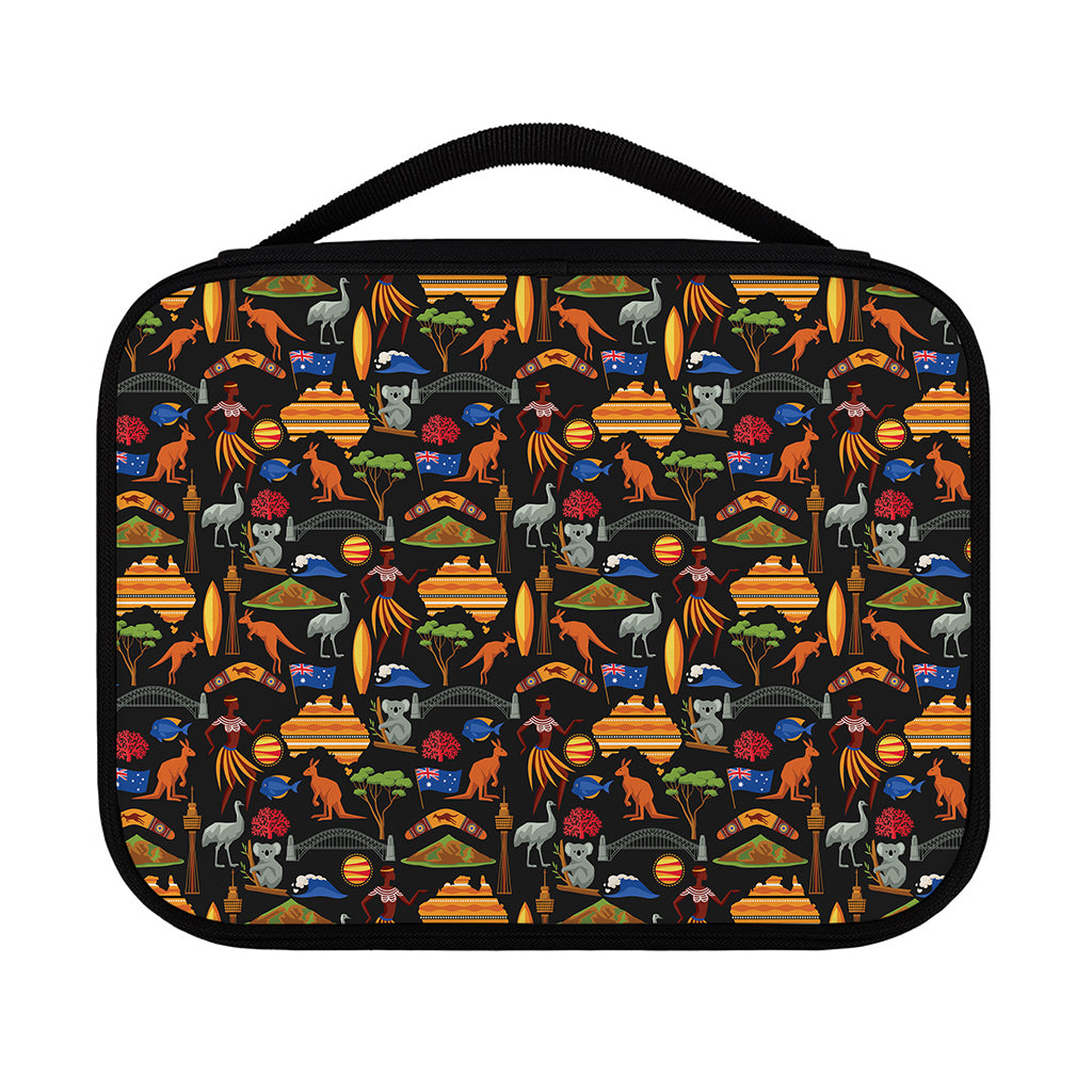 Australia Symbols Pattern Print Classic Bible Case