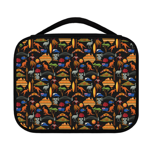 Australia Symbols Pattern Print Classic Bible Case