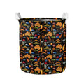 Australia Symbols Pattern Print Collapsible Laundry Basket