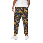 Australia Symbols Pattern Print Cotton Pants