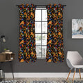 Australia Symbols Pattern Print Grommet Curtain Panels