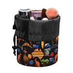 Australia Symbols Pattern Print Drawstring Makeup Bag
