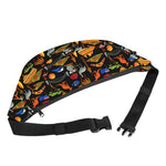 Australia Symbols Pattern Print Fanny Pack