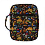 Australia Symbols Pattern Print Front Pocket Bible Bag