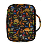 Australia Symbols Pattern Print Front Pocket Bible Bag
