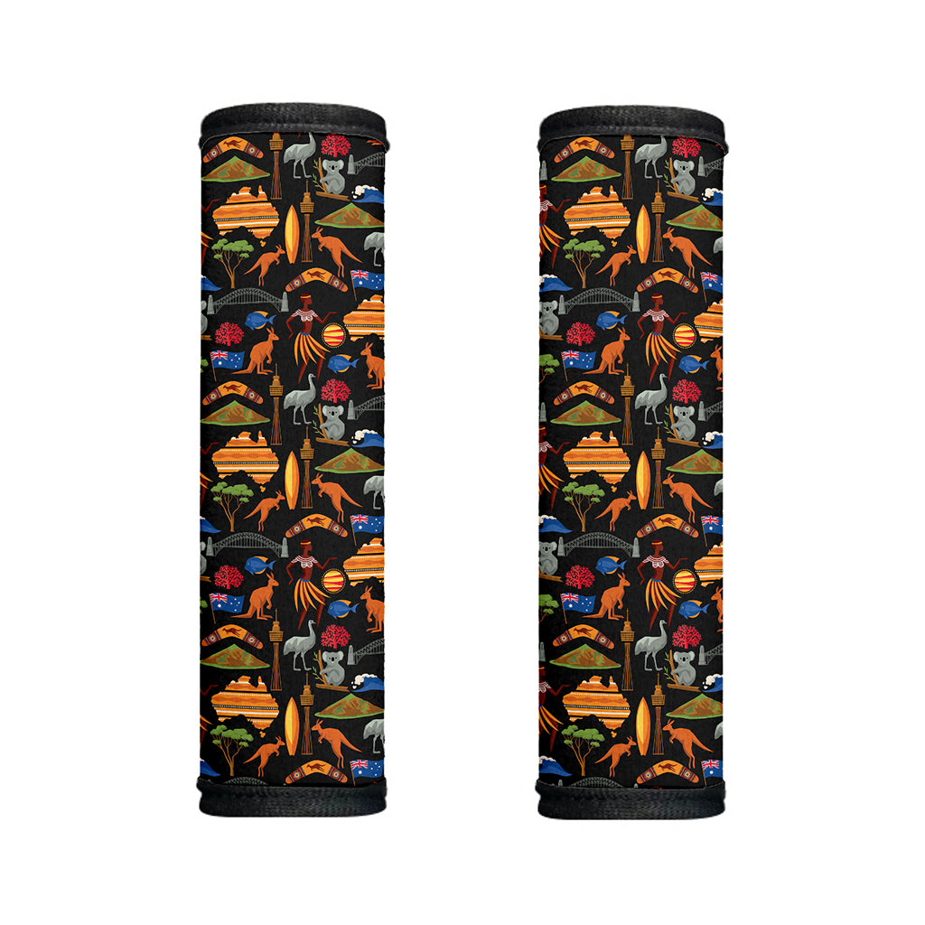 Australia Symbols Pattern Print Handle Covers