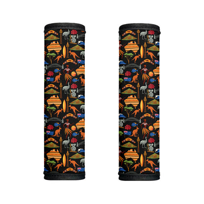 Australia Symbols Pattern Print Handle Covers