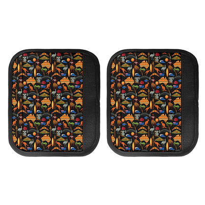 Australia Symbols Pattern Print Handle Covers