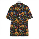 Australia Symbols Pattern Print Hawaiian Shirt
