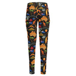 Australia Symbols Pattern Print High-Waisted Pocket Leggings