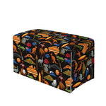 Australia Symbols Pattern Print Leather Tissue Box Cover
