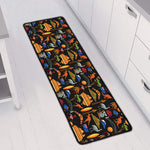 Australia Symbols Pattern Print Long Kitchen Mat