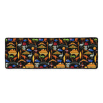 Australia Symbols Pattern Print Long Kitchen Mat