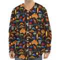 Australia Symbols Pattern Print Long Sleeve Baseball Jersey