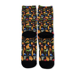Australia Symbols Pattern Print Long Socks