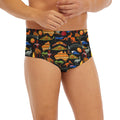 Australia Symbols Pattern Print Men's Briefs