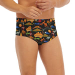 Australia Symbols Pattern Print Men's Briefs