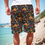 Australia Symbols Pattern Print Men's Cargo Shorts