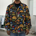 Australia Symbols Pattern Print Men's Shirt Jacket