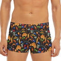 Australia Symbols Pattern Print Men's Short Boxer Briefs