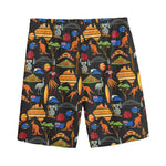 Australia Symbols Pattern Print Men's Sports Shorts