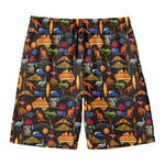 Australia Symbols Pattern Print Men's Swim Trunks