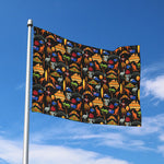 Australia Symbols Pattern Print Polyester Flag